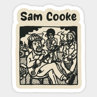 sam c ll raggae jam sessions Sticker